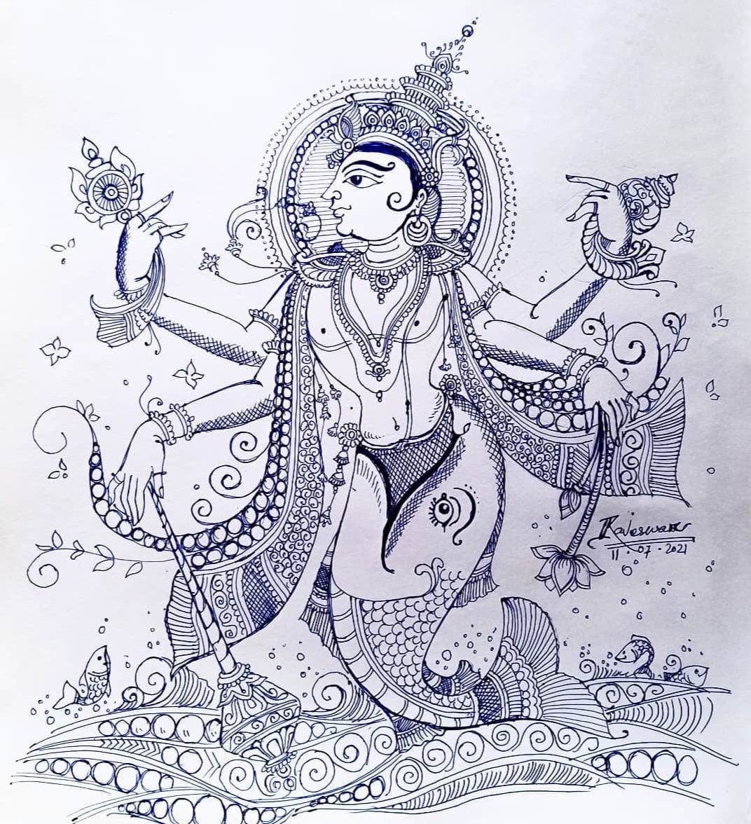 Matsya Avatar: Lord Vishnu Took the Fish Incarnation - Vedic Story